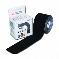 Кинезио тейп Bio Balance Tape 5см х 5м черный - фото